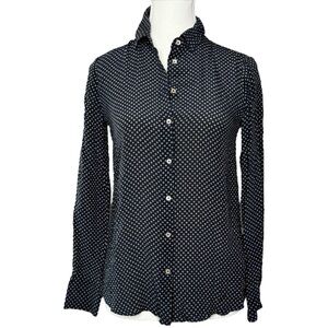 ▪️|EUC| MASSIMO DUTTI Silk Button Down Long Sleeve Shirt